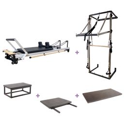 Align Pilates C2-Pro RC Half Cadillac Bundle WOOD Effect