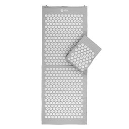 bodhi Vital Akupressur-SET XL steingrau: Akupressur-Matte mit Kissen und Tasche