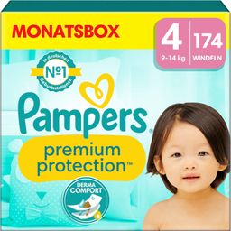 Pampers Baby Windeln Größe 4 (9-14kg) Premium Protection