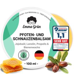 Emma Grün® Pfoten- und Schnauzenbalsam mit Propolis & Bienenwachs