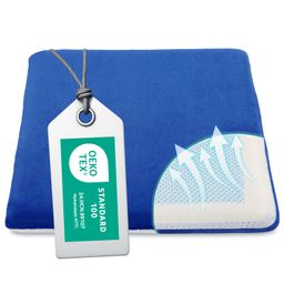 ELONEO Gel-Sitzkissen atmungsaktiv & klimaregulierend, 40x4x40cm