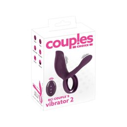 Couples Choice - Couple Boost - Paarvibrator mit Penis- und Hodenring
