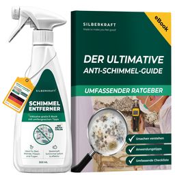SILBERKRAFT Schimmelentferner mit E-Book