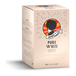 AFRO TEA Pure White Weißer Tee - Premium Tee