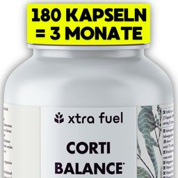 XTRA FUEL Corti Balance - Anti-Stress Nährstoffmix mit Ashwagandha, Rhodiola & Vitamin B6