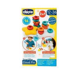 Chicco Stapelspiel – 16-teiliges Lernspiel für Kinder 12-36 Monate