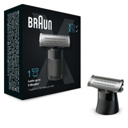 Braun - Ersatzscherkopf für Elektrische Rasierer für Männer "XT10" in Schwarz