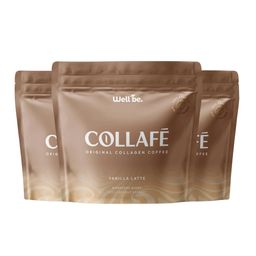 wellbe Collafé Vanilla Latte – Kaffeegetränk mit Kollagen & Arabica Kaffee