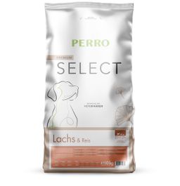 PERRO Select Lachs + Reis - Trockenfutter Hund