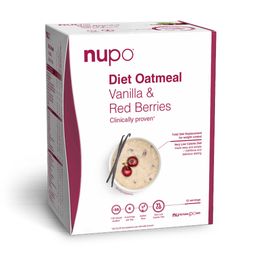 nupo Diet Oatmeal Vanilla Red Berries