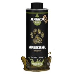 ALPHAZOO Premium Kürbiskernöl 500ml I Ausgelistet