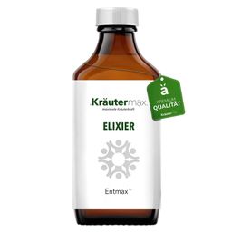 Kräutermax Kräuterelixier Entmax plus mit Wermutwein und Kräuterauszügen