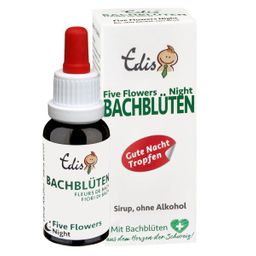 Edis® Five Flowers Night Gute Nacht Tropfen alkoholfrei Bio