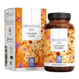 MOTIVATIONSKICK L-Tyrosin-Komplex mit L-Tryptophan & L-Phenylalanin - NATURTREU®