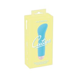 Cuties - Blue Curve Mini - Kompaktvibrator mit Softmulde