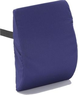 ELONEO Lendenkissen für Stuhl, Sofa, Lordosenkissen, Rückenkissen, Rückenstützkissen, B 24 x L 31 cm