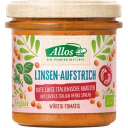 Allos  Rote Linse Ital. Kräuter Aufstrich glutenfrei