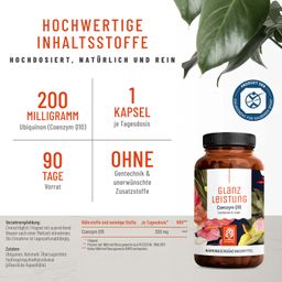 Coenzym Q10 - Glanzleistung - NATURTREU®