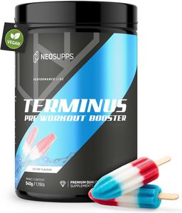 Neosupps Terminus Booster Ice Pop, 540g, Pre Workout Booster mit Koffein