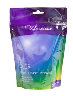 Vibratissimo Kondome Color 53mm