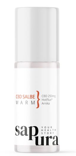CBD Wärmesalbe Roll-On *250mg* - Schmerzsalbe extra stark - Arnika & Teufelskralle