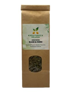 Kräutertee Katze – Blase & Niere | mit Goldrute & Brennnessel