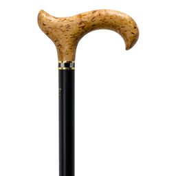 Gastrock Edelholzstock Artdeco L-derby Maserbirke Stabil