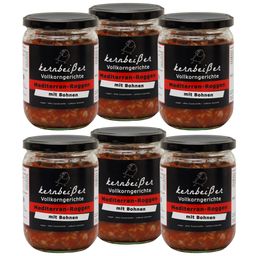 Kernbeißer Vollkorngerichte: Mediterran-Roggen mit Bohnen