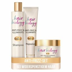Hair Biology - Haarpflege Set "Anti-Frizz & Illuminate"