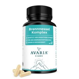 AVARIA CARE® Brennnessel Komplex – hochdosiert – vegan – mit Mangan & Kupfer
