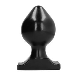 All Black - Großer flexibler Analplug