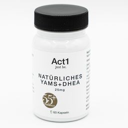 Natürliches Yams+DHEA 25 mg - Act1 just be.