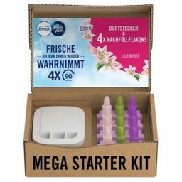 Febreze Programmierbarer Lufterfrischer 3Volution Smart Starter-Kit + Nachfüllflakons