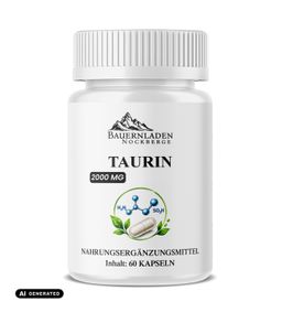 Bauernladen Nockberge | Taurin Kapseln 2000 mg