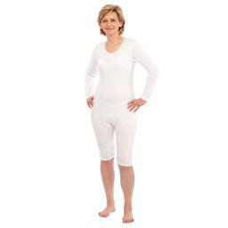 suprima Inkontinenz Pflegebody unisex teilbarer Reißverschluss am Bein