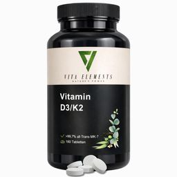 Vita Elements Vitamin D3/K2 Tabletten