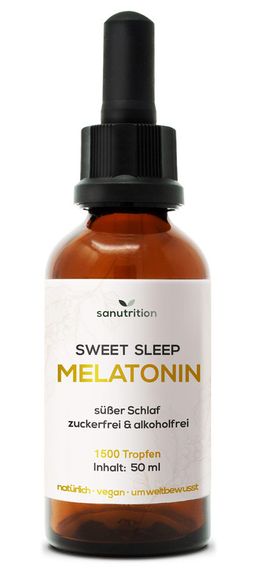 Sanutrition® - Melatonin Tropfen | süß-sauer ohne Zucker