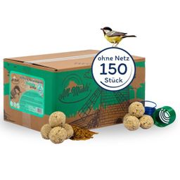 Lyra Pet® Meisenknödel aus der ALB-MÜHLE ohne Netz Protein + 2 Spender