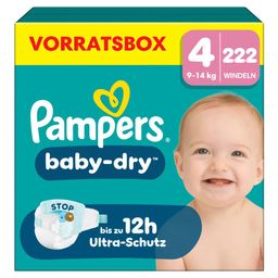Pampers Baby Dry Gr.4 Maxi 9-14kg  Windeln Vorratsbox