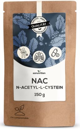 Sanutrition® - reines N-Acetyl-L-Cystein (NAC)