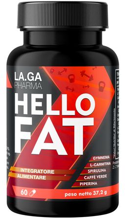 LA.GA Hello Fat© – Leistungsstarker Fettverbrenner & Stoffwechsel-Booster zur Gewichtskontrolle