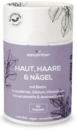 Sanutrition® - Haut Haare Nägel (Premium Komplex)