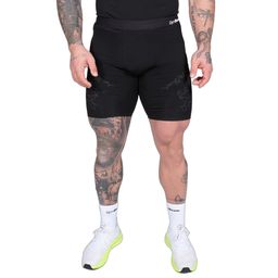 Static Seamless Shorts in Black