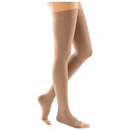 mediven® forte CCL2 AG Schenkelstrümpfe normal (72-83 cm) o. Fußspitze Noppenhaftband