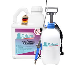 FUTUM 5L Motten- / Fliegenspray + 5L Sprüher