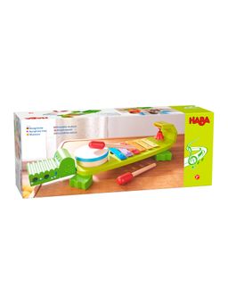 HABA Spielzeug-Musikinstrument Klang-Kroko
