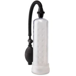 Penispumpe „Silicone Power Pump“ mit manueller Pumpfunktion | Effektives Potenz-Training | Pumpset!