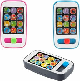 Mattel Fisher-Price Lernspaß Smartphone Musiklernspielzeug für Babys, grau, deutsche Version