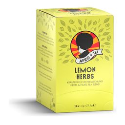 AFRO TEA Lemon Herbs Früchte & Kräuter Tee Mischung - Premium Tee