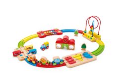 Hape Regenbogen-Puzzle Eisenbahnset